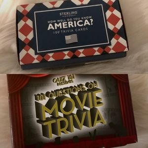 Bundle of Trivia Cards - set of 2!